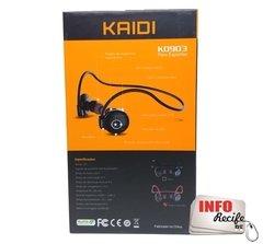 Fone de Ouvido Bluetooth Sports Kaidi Vermelho - KD903 - comprar online