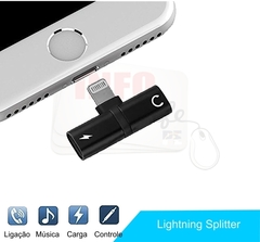Adaptador Lightning Splitter 2 em 1 para iPhone / Ipad - comprar online