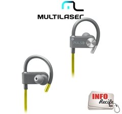 Fone de Ouvido Pulse Earhook Bluetooth Amarelo - PH252A - comprar online