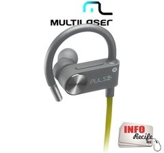 Fone de Ouvido Pulse Earhook Bluetooth Amarelo - PH252A na internet