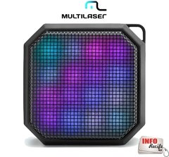 Caixa De Som 10W Rms Bluetooth Multilaser- SP286 - Info Recife PE