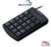 Teclado Numérico Multilaser Com Fio USB Preto - TC229 - Info Recife PE