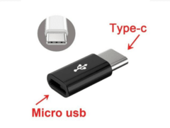 Adaptador OTG Micro USB x USB Tipo C - comprar online