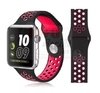 Pulseira de Borracha Preta com Rosa Apple Watch 42mm / 44mm na internet