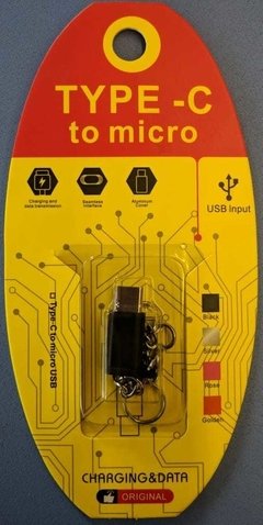 Adaptador OTG USB Tipo C x Micro USB