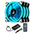 Kit Com 3 Ventoinhas Rise Mode, 120mm, RGB, Preto - RM-FN-02-RGB