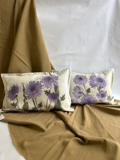 Almohadones duo Violetas