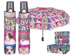 117 - Paraguas Mini Perros y Gatos Perletti - comprar online
