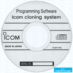 Software Cargador Llave Icom CS-KLD2