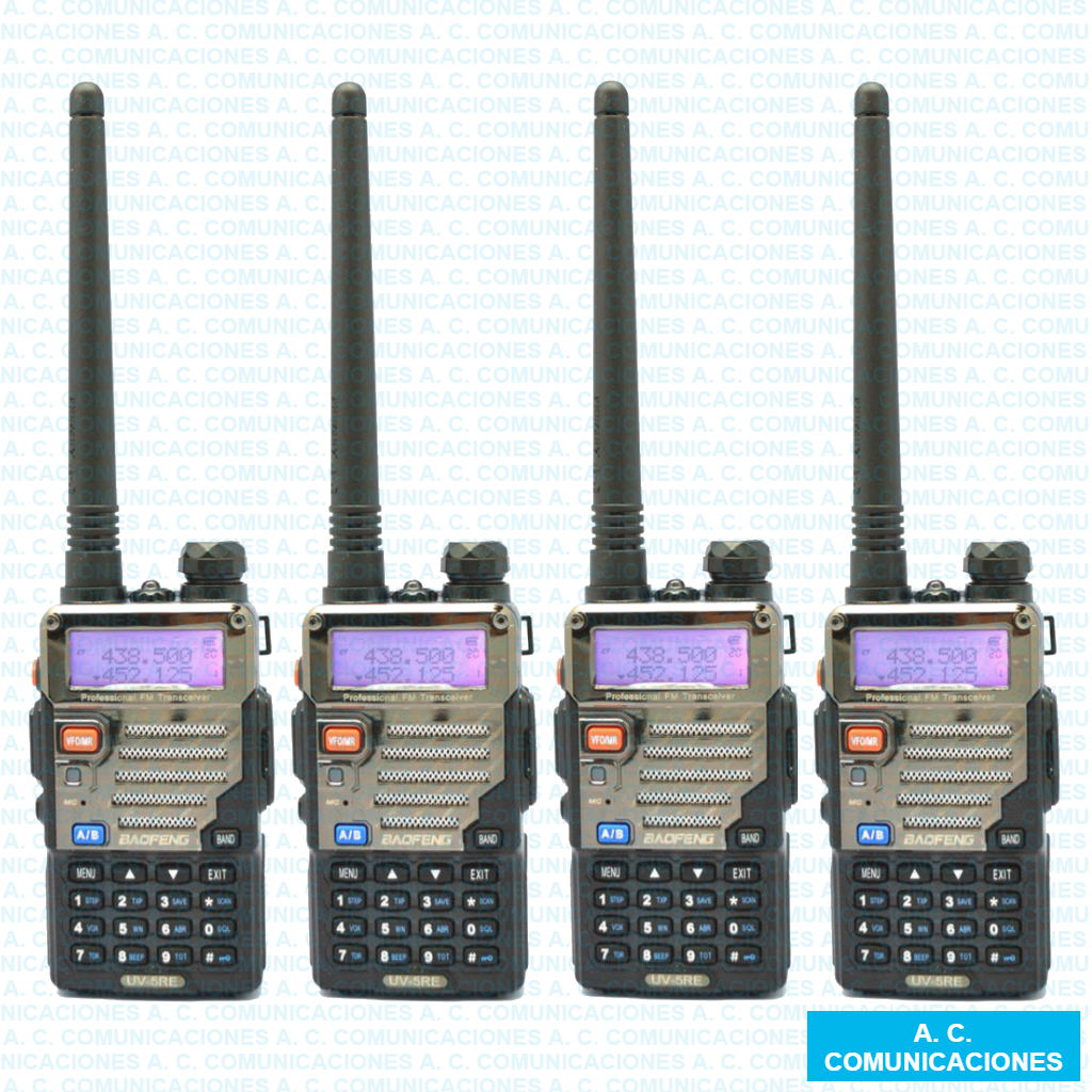 Handy Baofeng Uv-5r 5 W. - A. C. COMUNICACIONES