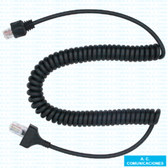 Cable Espiralado Micrófono Kenwood KMC-30
