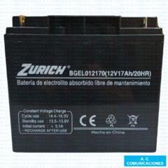 Batería Zurich BGEL12170