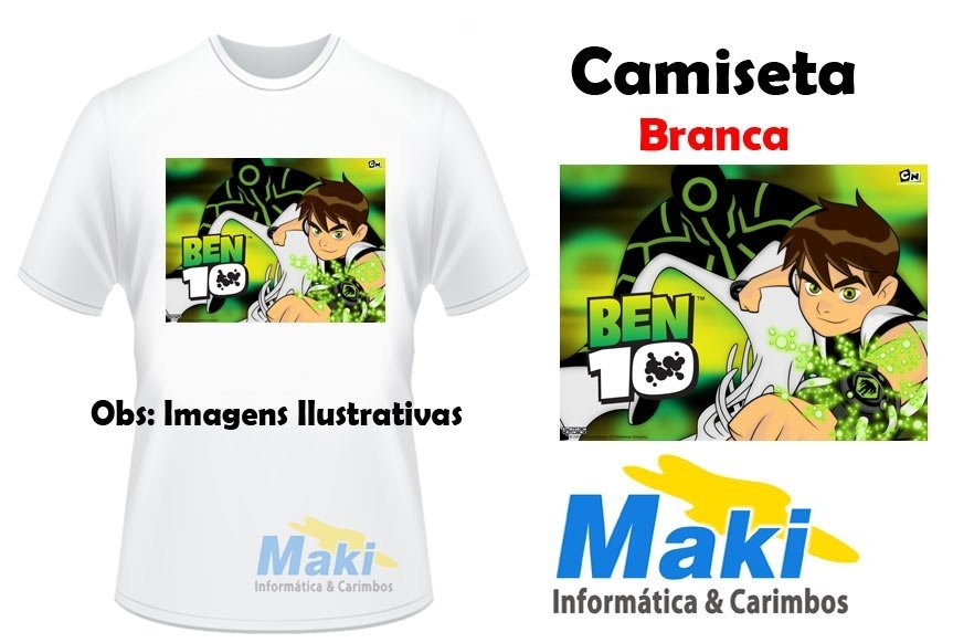 Camiseta Ben 10 Transformação