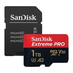 Cartão Memória Micro Sd Sandisk 1Tb MicroSd Extreme Pro+Adp