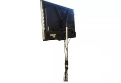 Pedestal Tripé De Chão para Tv Monitor Computador Lcd Video até 28''-36'' polegadas - Estudius Tripés de Fotografia Cinema e Áudio