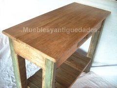 Aparador mesa de arrime de diseño 2 planos 1 cajón (AP202M) - tienda online