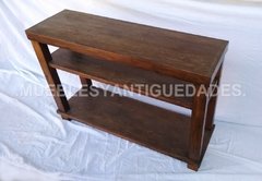 Aparador / mesa de arrime de 3 planos en pinotea (AP303A) - Muebles y Antiguedades - Argentina