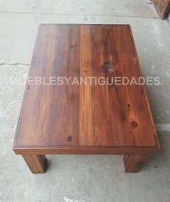 Mesa ratona en pinotea antigua reciclada (MR105A) - comprar online