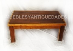 Mesa ratona de madera maciza con tapa de lapacho (MR116A) - comprar online