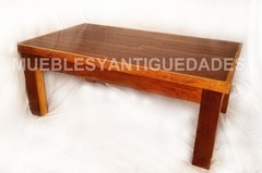 Mesa ratona de madera maciza con tapa de lapacho (MR116A) - tienda online