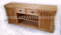 Mueble para TV / audio en madera maciza reciclada (TV101A) - comprar online