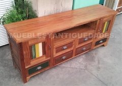 Mueble para TV de diseño realizado en madera maciza (TV101M) en internet