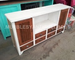 Mueble para TV de diseño realizado en madera maciza (TV102M) en internet