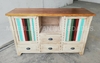 Mueble para TV de diseño realizado en madera maciza (TV105M)