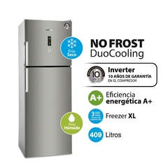 Heladera Koh-i-noor No Frost Inverter 409l Acero Khda42di/9 - comprar online