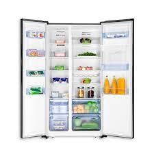Heladera Side by Side con Freezer NO FROST - Acero Inoxidable Negro 566 L - comprar online