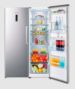 COMBO Heladera y Freezer Vondom Side by Side Linea Platinum - HEL185WD + FR185WD c/ dispenser de agua - cocinasonline