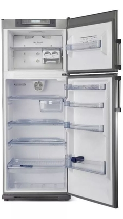 Heladera No Frost Kohinoor Khda41d/8 Acero Con Freezer 413L - comprar online