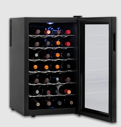 Cava de vinos Vondom para 28 botellas - Línea Negro - T28NEGRA en internet