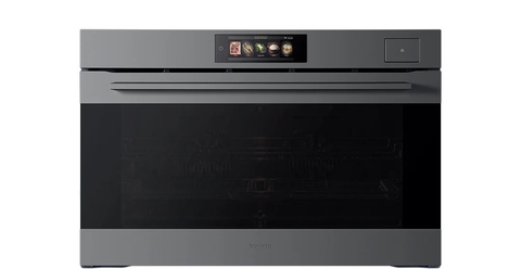 Horno Eléctrico Empotrable Vondom Con Cocción Vapor Profesional y Air Fry 90 cm Ultra Capacidad 133L TNC90HEBS