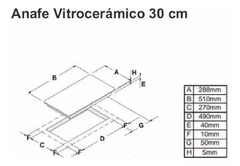 Anafe Spar Franke Tx302 Vitroceramico Doble Panel Touch - 9010013 - comprar online