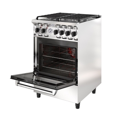 Cocina Morelli Volta 4 Hornallas 56 cm de ancho - 16040 HORNO ELECTRICO Y ANAFE A GAS - comprar online