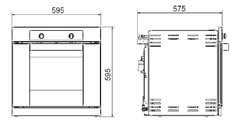 Horno A Gas Touch Longvie H6900xt Con ventilacion Tangencial y Grill Eléctrico - comprar online