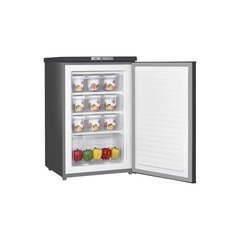 Freezer Vondom Vertical Bajo Mesada Display Digital - Acero Inoxidable 85 L FR55COMB - cocinasonline