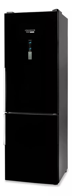 Heladera No Frost Kohinoor Khgb41d/8 Negra Con Freezer 417l en internet