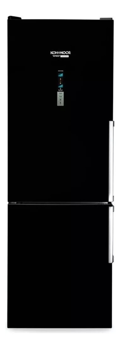 Heladera No Frost Kohinoor Khgb41d/8 Negra Con Freezer 417l