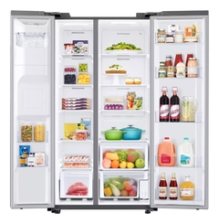 Heladera Samsung Side By Side Spacemax 716l Rs27t5200s9 Color Refined inox - tienda online