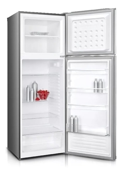 Heladera con freezer Philco Top Mount PHCT320 color acero inoxidable con capacidad de 320L - comprar online