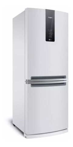 Heladera inverter no frost Whirlpool WRE57D2 blanca con freezer 443L - comprar online