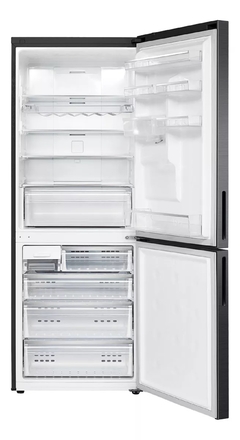 Heladera inverter no frost Samsung RL4363SBABS black stainless steel con freezer 432L - tienda online