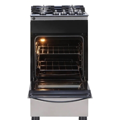 Imagen de Cocina a Gas Whirlpool 51 cm - Acero Inoxidable y Grill - WFO4VBRDIM