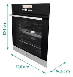 Horno A Vapor Eléctrico Empotrable Hisense Bsa66545ag 73 Lts - tienda online