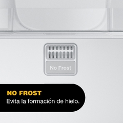 Heladera Whirlpool No Frost 340 Lts - Evox - WRM39CKDIM