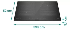 Anafe De Inducción Empotrable Hisense I6456cb Panel Táctil - comprar online