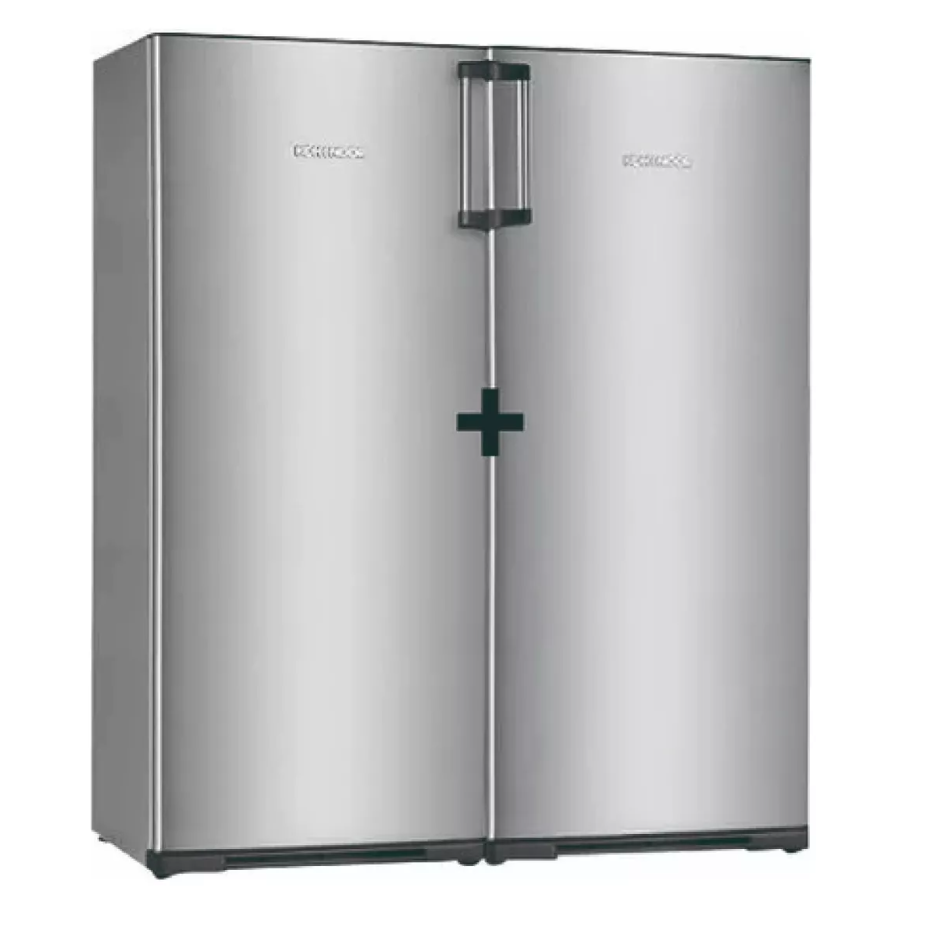 Heladera Kohinoor KSA32907 Sin Freezer 305 Lt Acero