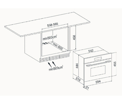 Combo Vondom Electrico Horno Tnc60enbs Y Microondas Hm60mibs